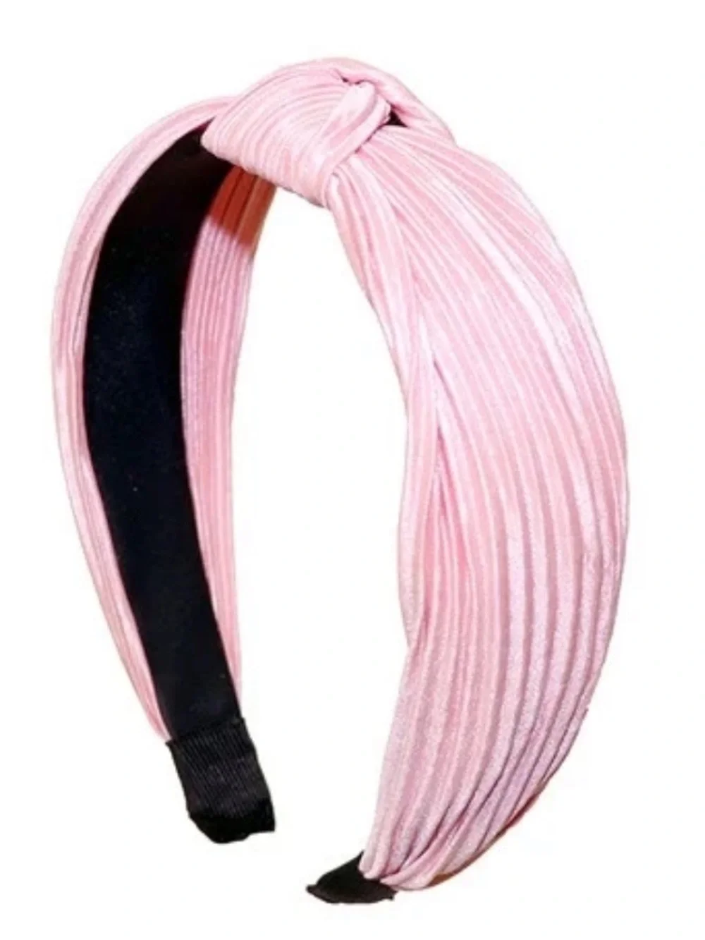 Pink Top Knot Ribbed COMFY Headband